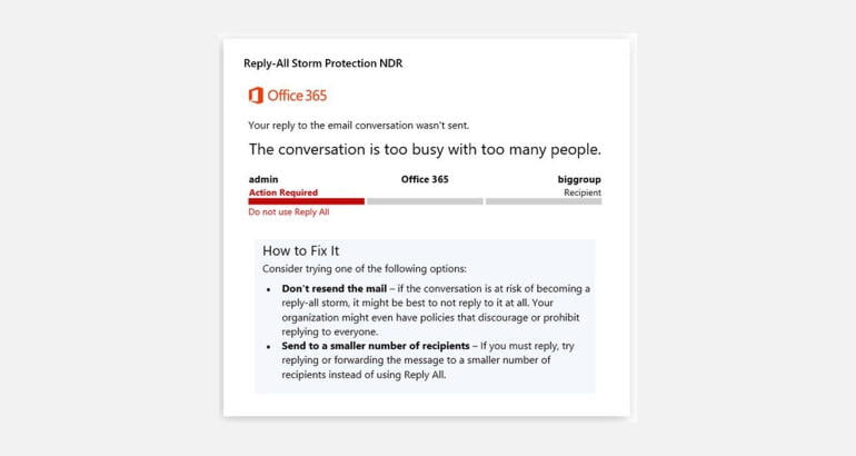 अफिस ३६५का लागि माइक्रोसफ्टको नयाँ फीचर, ‘रिप्लाई अल ईमेल स्टोर्म’लाई रोक्न ‘प्रोटेक्सन’ जारी