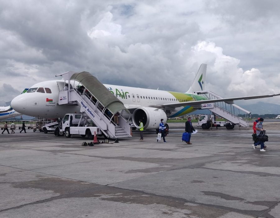 नेपालीहरुको उद्धारमा सलाम एयरको सहयोग, १६६ जना ओमानबाट स्वदेश फिर्ता