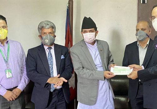 कोभिड–१९ विरुद्ध नबिल बैंकको २ करोड भन्दा बढि सहयोग