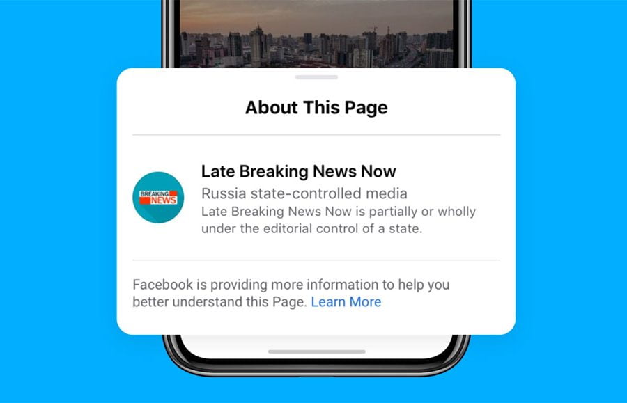 फेसबुकले सरकार नियन्त्रित मिडियाहरुलाई लेबल लगाउने, प्लेटफर्ममा विज्ञापन गर्न प्रतिबन्ध