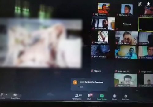 पर्यटन मन्त्री सहभागी भएको जूम मिटिङ्गमा ‘जूमबम्बिङ्ग’, ह्याकरले देखायो ‘पोर्न भिडियो’