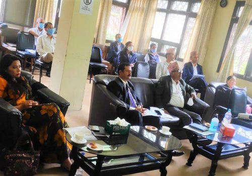 धितोपत्र बजार बारे नेपाल धितोपत्र बोर्डमा अर्थ समितिसँग छलफल तथा अन्तरक्रिया