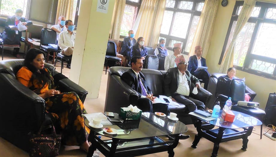 धितोपत्र बजार बारे नेपाल धितोपत्र बोर्डमा अर्थ समितिसँग छलफल तथा अन्तरक्रिया