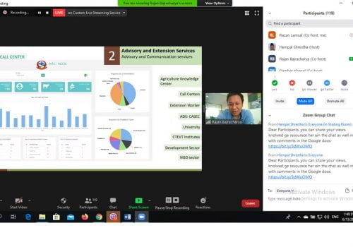 कृषकलाई डिजिटल तथ्यांकमा समावेश गर्दै प्रविधिसँग जोड्नु आवश्यक रहेको विज्ञहरूको सुझाव