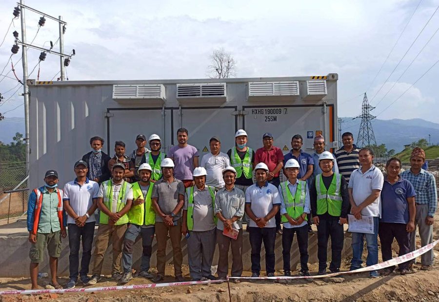 सोलारको आयोजनाको १.२५ मेगावाट विद्युत् प्रणालीमा थपियो