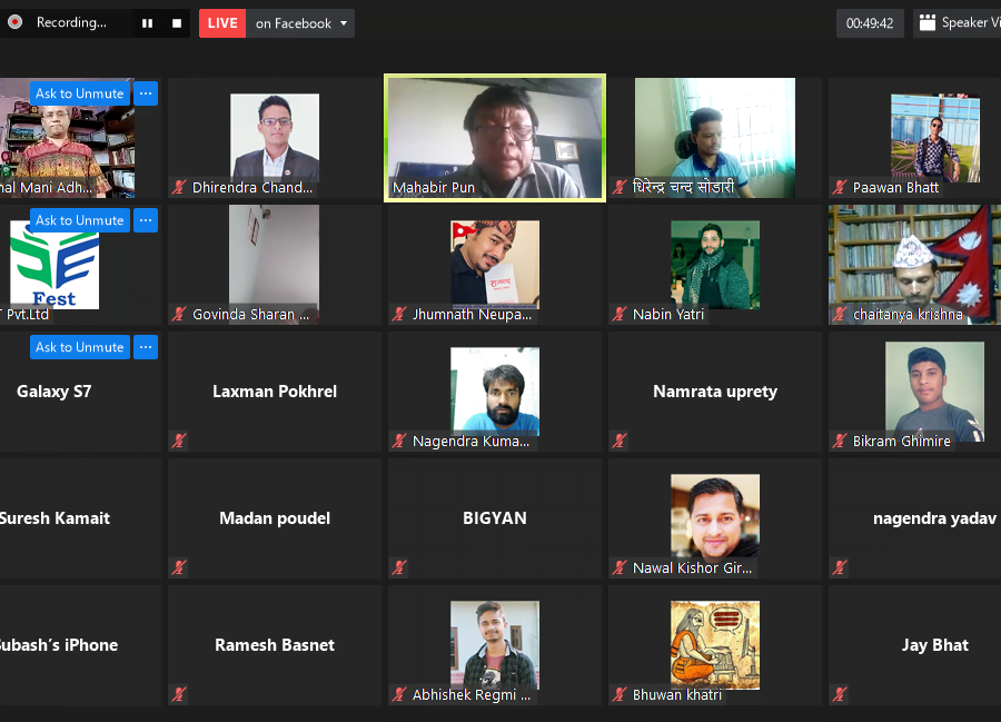 नेपालमा विज्ञान र प्रविधिको मूलप्रवाहीकरण विषयमा कार्यक्रम सम्पन्न