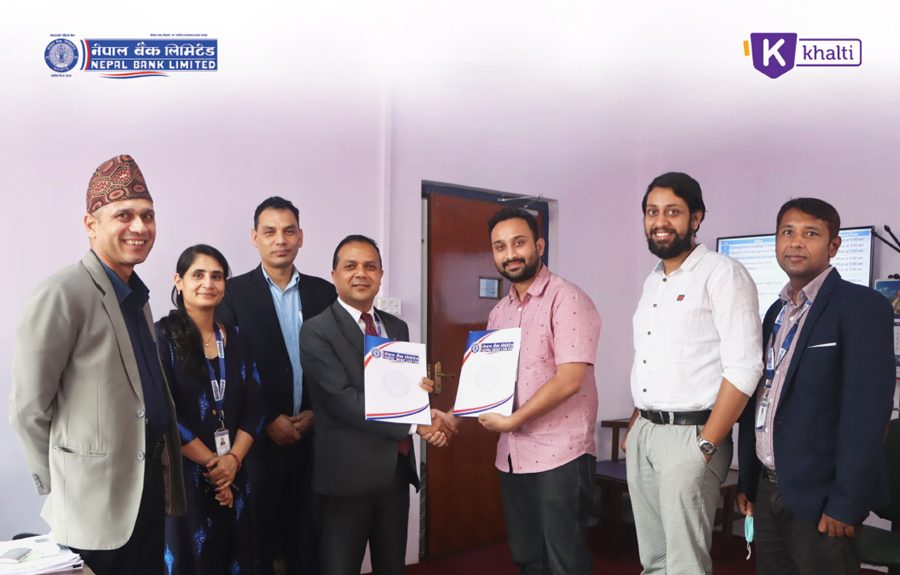 ‘खल्ती’ डिजिटल वालेट र नेपाल बैंकबीच सहकार्य, अब बैंक खाताबाट सिधै भुक्तानी गर्न सकिने