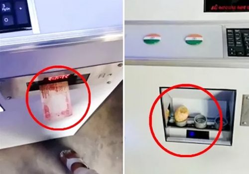 अब एटिएम मेसिनले पानीपुरी दिने, भारतीय युवकले बनाए पानीपुरी दिने एटिएम मेसिन