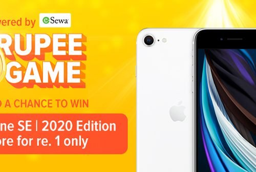 दराज र इसेवाको अफर, केबल १ रुपैयाँमा आईफोन एसई जित्ने मौका