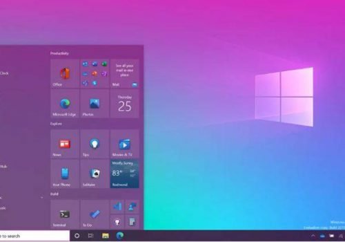 माइक्रोसफ्ट विन्डोज १० को लागी नयाँ स्टार्ट मेनू, नयाँ फीचरहरुका साथमा व्यवस्थित डिजाइन