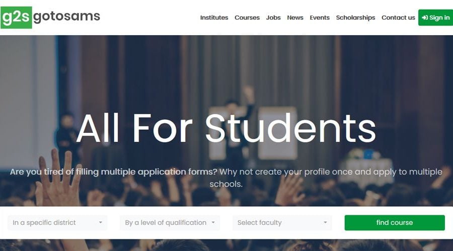 बिद्यार्थी र कलेजहरुलाई एउटै थलोमा ल्याउने गोटूसाम्स डटकम, अनलाइनबाटै भर्ना गर्न सकिने