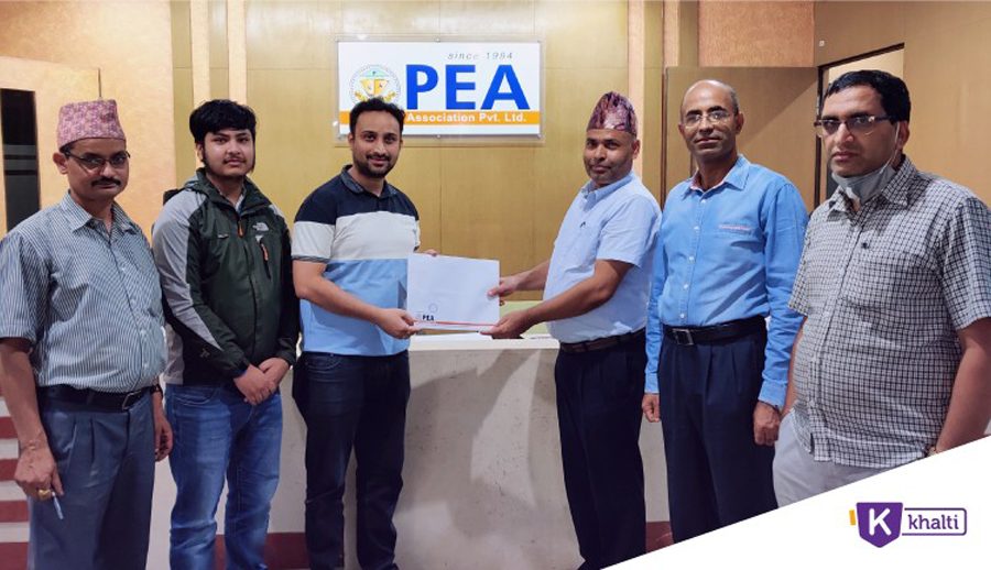 खल्तीबाट पिइए एसोसिएसनको शुल्क तिर्न सकिने