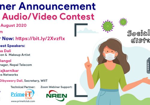 कोभिड १९ विषयमा सचेतना बढाउन आईसीटी टूल्स विषयक वेबिनार, यी युवाहरु बने बिजेता