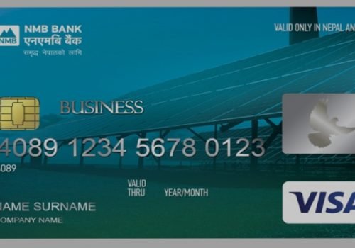 एनएमबी बैंकले ल्यायो भिजा कर्पोरेट क्रेडिट कार्ड
