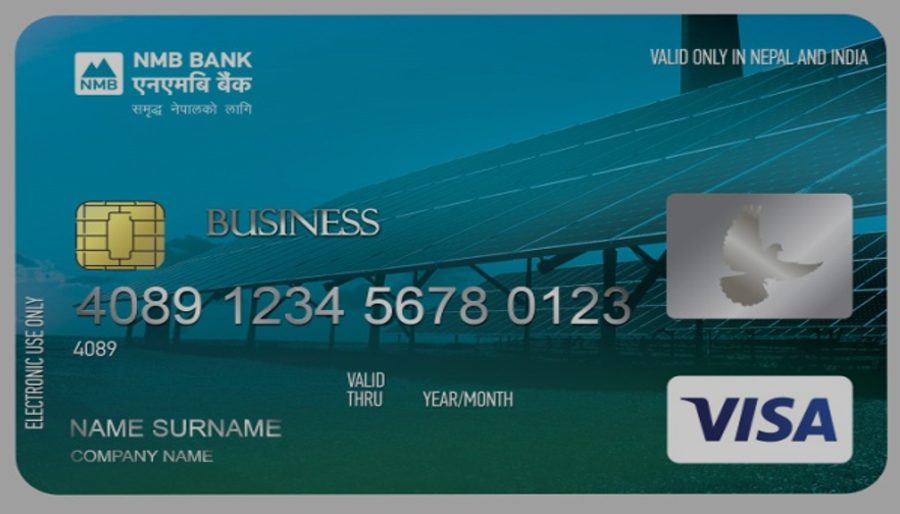 एनएमबी बैंकले ल्यायो भिजा कर्पोरेट क्रेडिट कार्ड