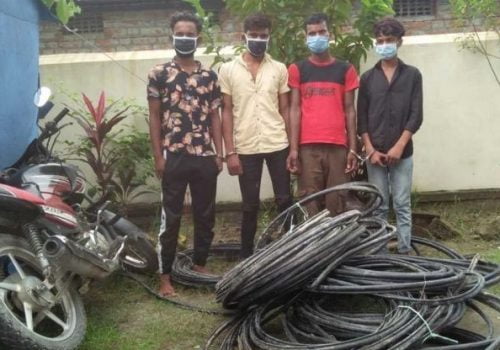 नेपाल टेलिकमको तार चोरी गर्ने ४ जना पक्राउ