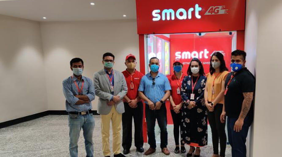 स्मार्ट टेलिकमको सेवा त्रिभुवन अन्तराष्ट्रिय विमानस्थलको एयरपोर्ट काउन्टरबाट पाईने