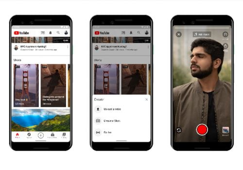 यूट्युबले ल्यायो टिकटक जस्तै १५ सेकेन्डको भिडियो शेयरिङ एप ‘यूट्युब शर्ट्स’