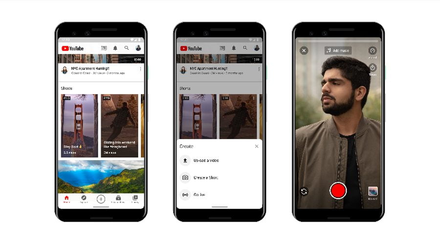 यूट्युबले ल्यायो टिकटक जस्तै १५ सेकेन्डको भिडियो शेयरिङ एप ‘यूट्युब शर्ट्स’