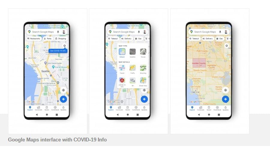 गूगल म्याप्समै अब कोरोना संक्रमितको संख्या थाहा हुने, विश्वका २२० देशमा उपलब्ध