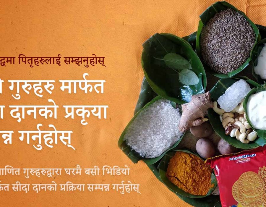 ‘हाम्रो पात्रो’ प्रयोगकर्ताले एपबाटै सोह्र श्राद्धको ‘सीदा दान’ गर्न सक्ने, यस्तो छ विधि र प्रक्रिया