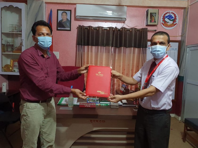 एनआईसी एशिया बैंकले १९ विद्यालयलाई दियो सफ्टवेयर, प्रविधिमैत्री विद्यालय बनाउन सहयोग