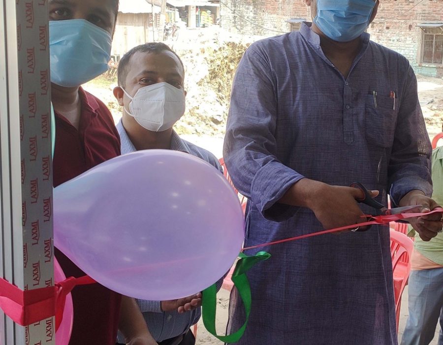 सानिमा बैंकको नयाँ विस्तारित काउन्टर सप्तरीको बोदेबर्साइनमा