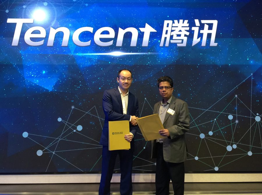 एनएमबि बैंक र टेन्सेन्ट होल्डिंग्स बिच विच्याटमार्फत भुक्तानीका लागि सम्झौता