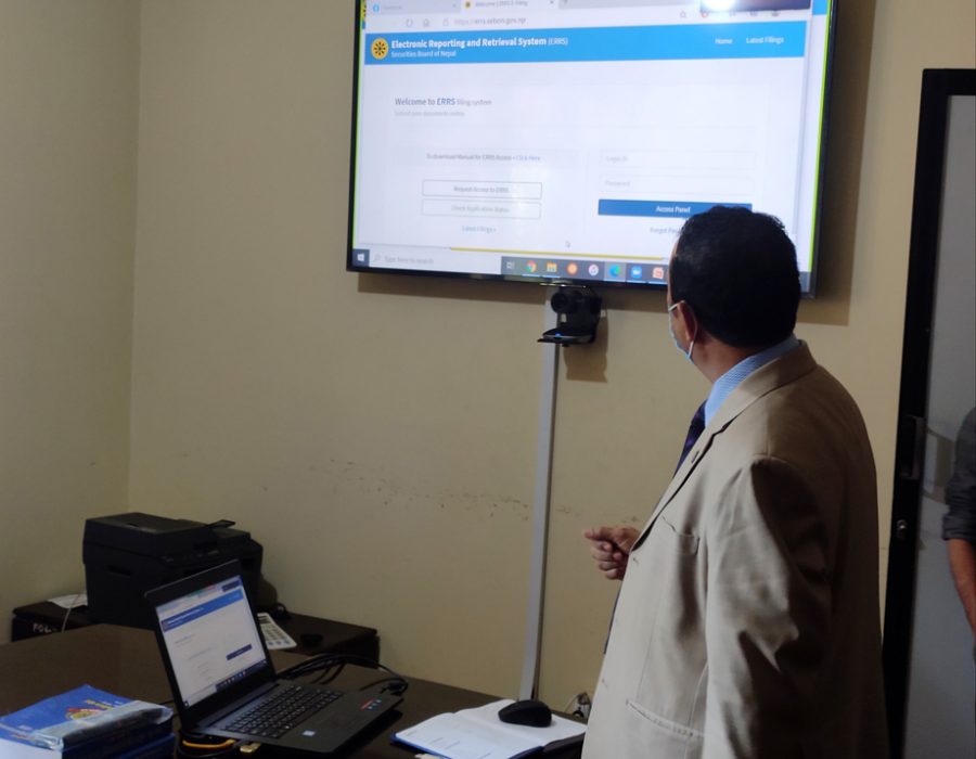 धितोपत्र बोर्डमा वित्तीय तथा अन्य विवरणहरु विद्युतीय माध्यमबाट पेश गर्नसकिने