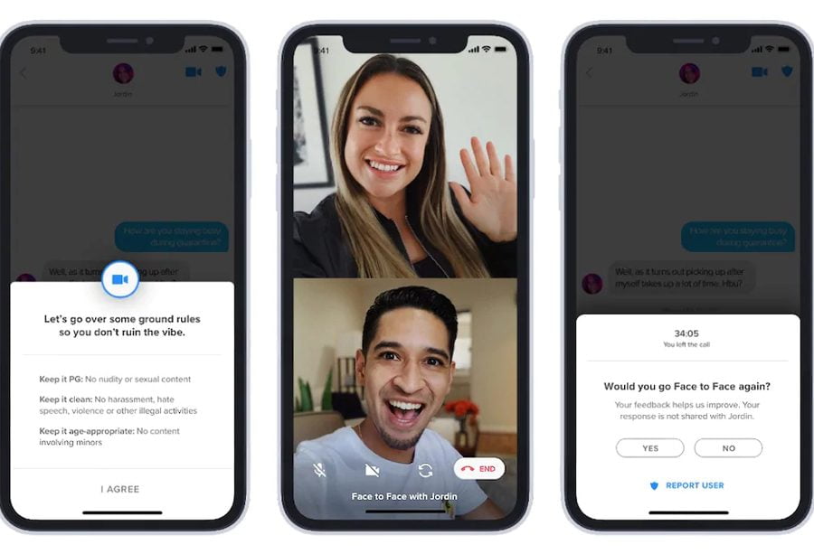 टिण्डरमा ‘फेस टू फेस’ भिडियो च्याट फिचर उपलब्ध, डेटिङ्ग गर्न चाहनेसँग सिधै कुरा गर्न सकिने