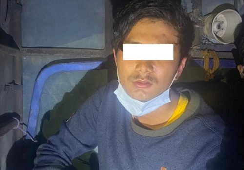 माछापुच्छ्रे बैंकको एटीएम फोडिरहेको अवस्थामा एकजना पक्राउ