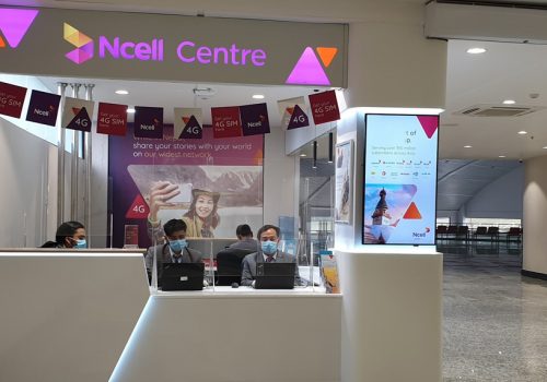 एनसेलको नयाँ एनसेल सेन्टर त्रिभुवन अन्तर्राष्ट्रिय विमानस्थलमा