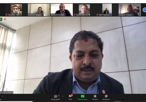 सेवा क्षेत्रमा देखिएका समस्या र चुनौतीहरुलाई समाधान गर्नसक्ने ससक्त नेतृत्व आवश्यक