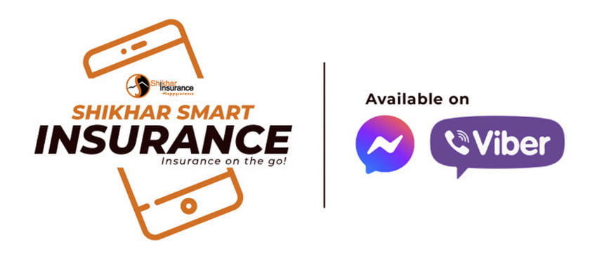शिखर इन्स्योरेन्सको च्याटबट सेवा, इन्स्योरेन्स सेवाहरु भाइबर र फेसबुक मेसेन्जरमा
