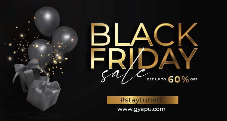 ग्यापुको मङ्सिर १२ गते ब्ल्याक फ्राइडे सेल, ६० प्रतिशतसम्म छुट पाईने