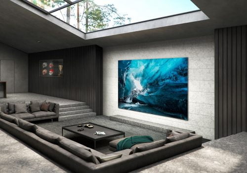 यस्तो छ सामसङको ११० इन्चको माइक्रो एलईडी टेलिभीजन