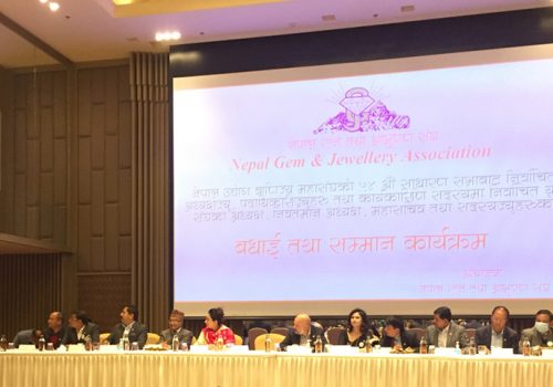 एफएनसिसिआईका पदाधिकारीहरुलाई नेपाल रत्न तथा आभुषण संघद्धारा स्वागत, समस्याहरु समाधान गर्न सहकार्य गर्ने प्रतिबद्धता