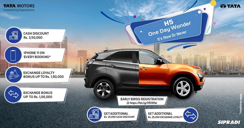 टाटा मोटर्सको ‘टाटा एचफाइभ वन डे वन्डर’, यसरी लिनुहोस् फाइदा