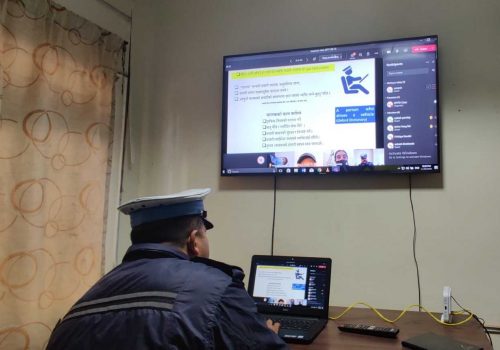 ट्राफिक प्रहरी पोस्ट काँकारभिट्टाबाट टिभिआरएस प्रणाली सुरु