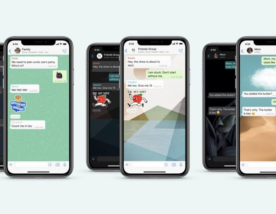 आईफोनका लागि ह्वाट्सएपको नयाँ अपडेट, च्याटलाई वालपेपरले कस्टमाइज गर्न सकिने