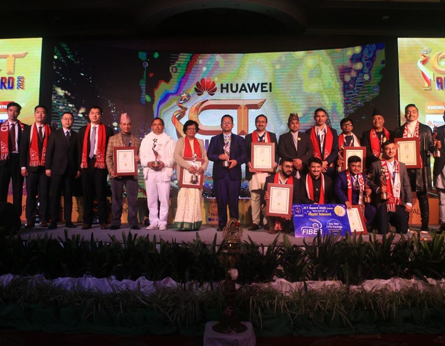 ह्वावे आइसिटी अवार्ड २०२० को ग्राण्ड फिनाले सम्पन्न, यी हुन् यस वर्षका अवार्ड बिजेताहरु