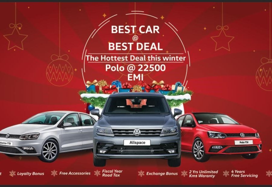 Volkswagen introduce “BEST CAR @BEST DEAL-The Hottest Deal This winter“ scheme