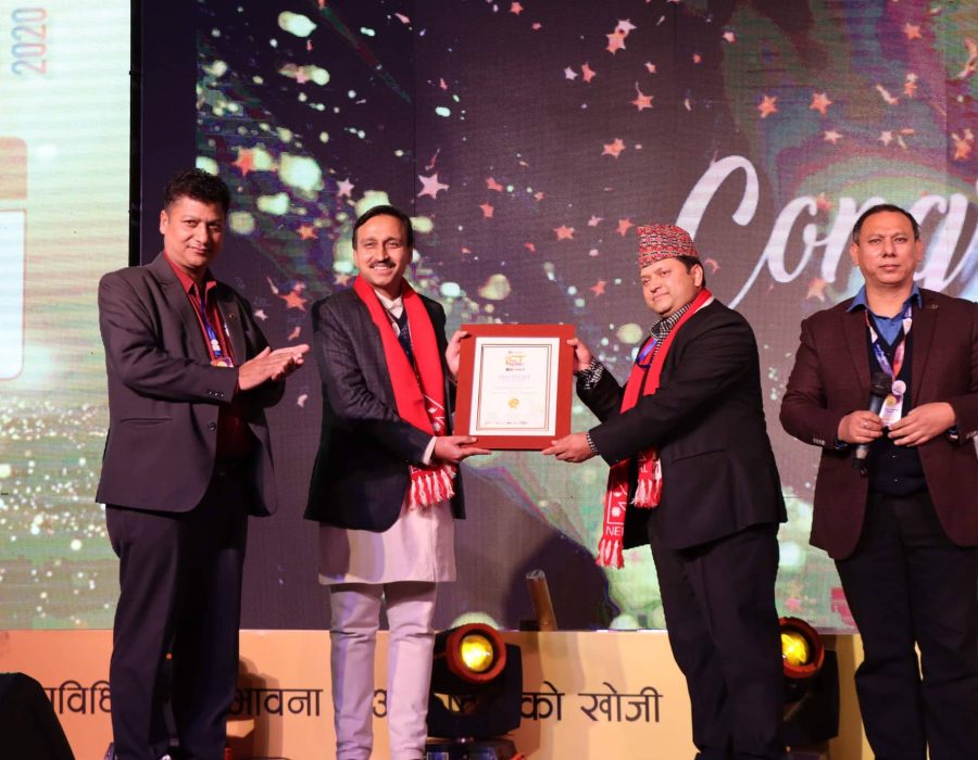 नेपाल टेलिकमसँग सहकार्य गरिरहेको बुढानीलकण्ठ स्कुललाई डिजिटल एजुकेसन आइसिटी अवार्ड