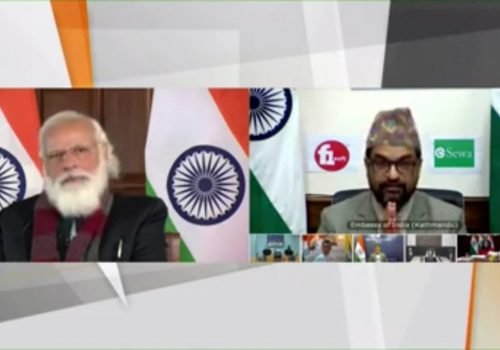 स्टार्टअप इन्डियाको अन्तर्राष्ट्रिय सम्मेलनमा इसेवाका ढकाल सहभागी, मोदीद्धारा १ हजार करोडको कोष घोषणा