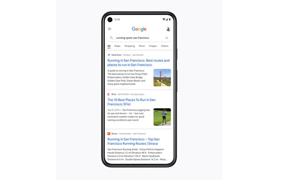 गुगलले एन्ड्रोइड र आईओएस मोबाइल सर्चलाई नयाँ डिजाइनमा ल्याउने