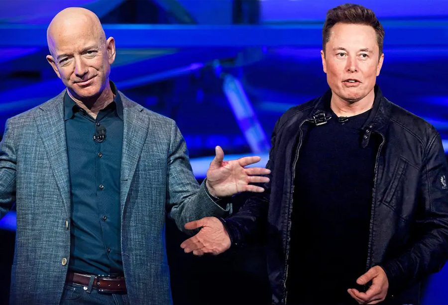 अन्तरिक्षमा स्याटेलाइट प्रक्षेपणको विषयमा विश्वकै दुई धनाढ्य व्यक्तिहरु प्रतिस्पर्धामा