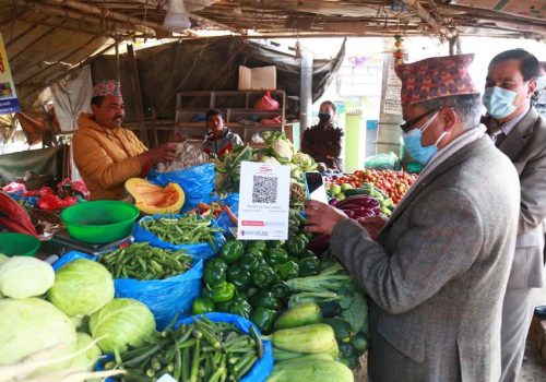 ग्लोबल आइएमई बैंकद्वारा ललितपुरको नख्खु क्षेत्रमा क्यूआर मार्फत भुक्तानी कारोबार सुरु