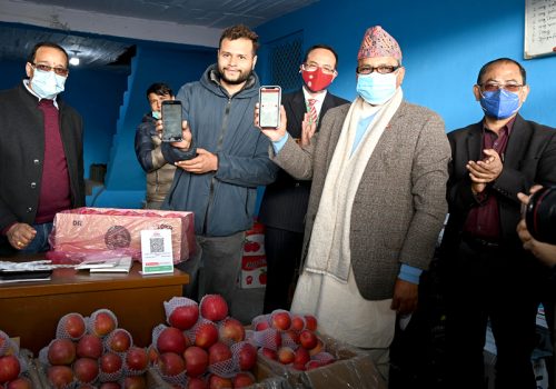 Nabil Bank inaugurates QR Payment Service in Kuleshwor Fruit Market