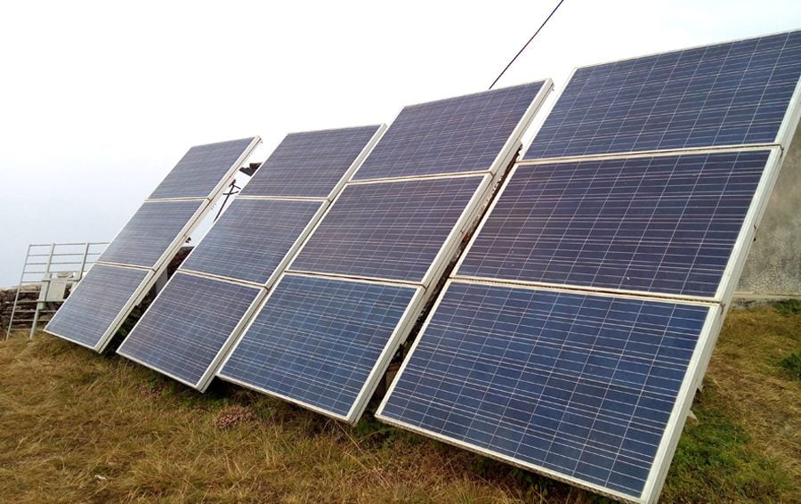 झापामा सात करोडको सौर्य विद्युत् उत्पादन