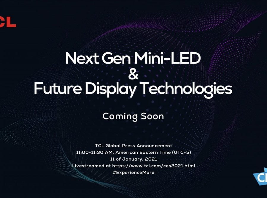 टिसीएलले सीईएस २०२१ मा मिनी एलईडी प्रविधिमा आधारित टेलिभिजन देखाउने